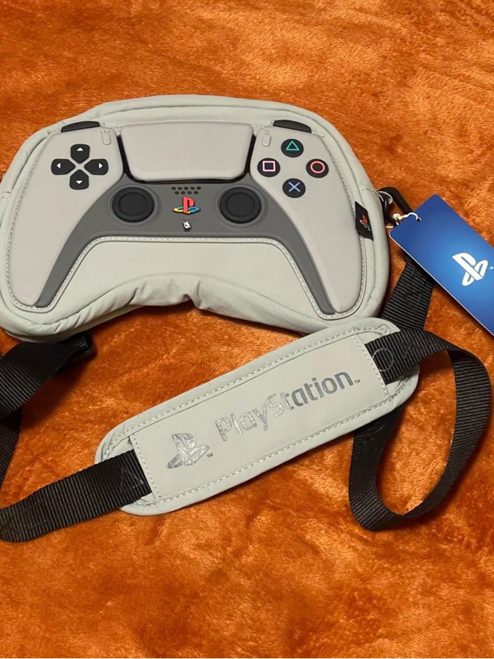 Sony PlayStation Controller-Shaped Crossbody Bag in (30TH ANNIVERSARY)